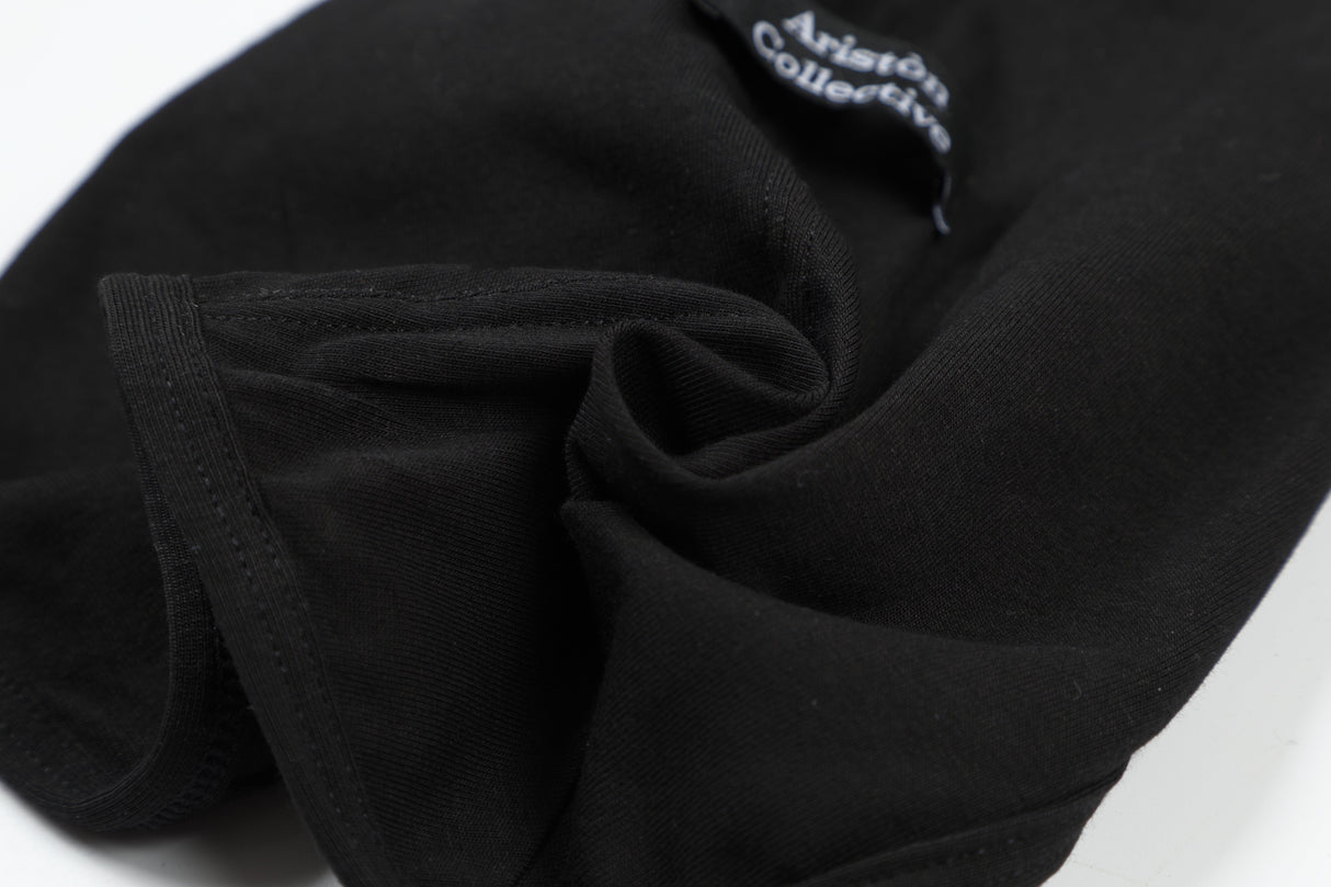 VIENNA - PURE COTTON VEST (BLACK)