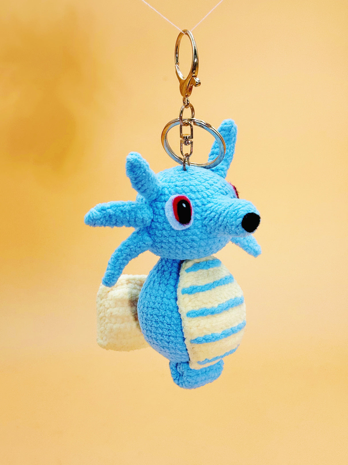 Horsee Keychain | Crochet Keychain Gamer Gift