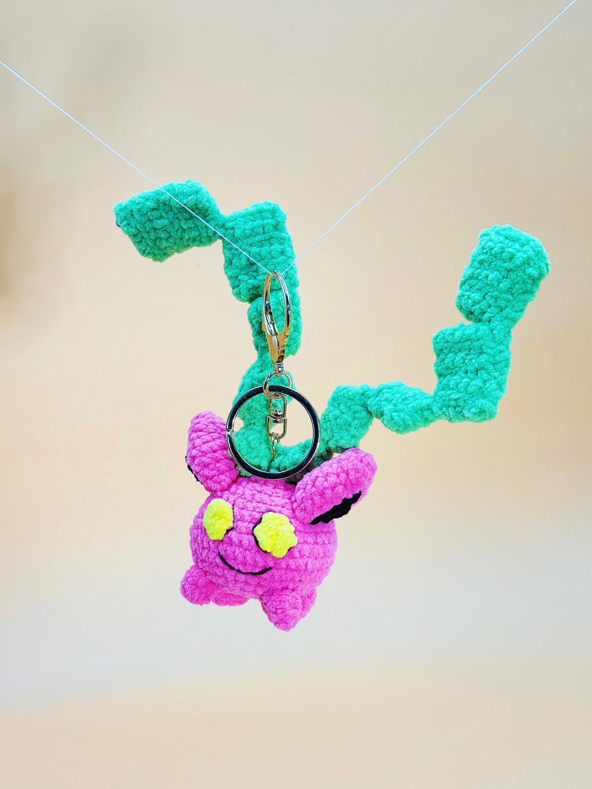 Hopip Keychain | Crochet Keychain Gamer Gift