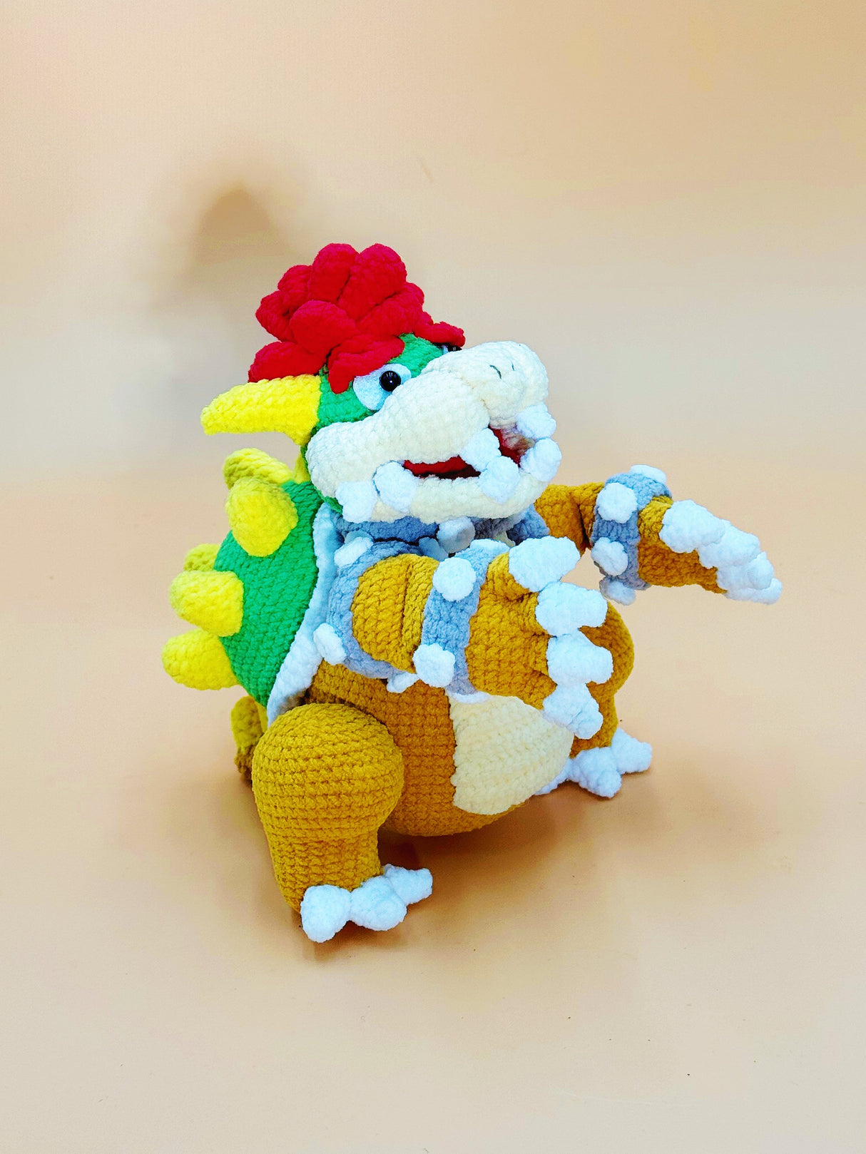 Bowser Plushie | Handmade Crochet Plushie Gift