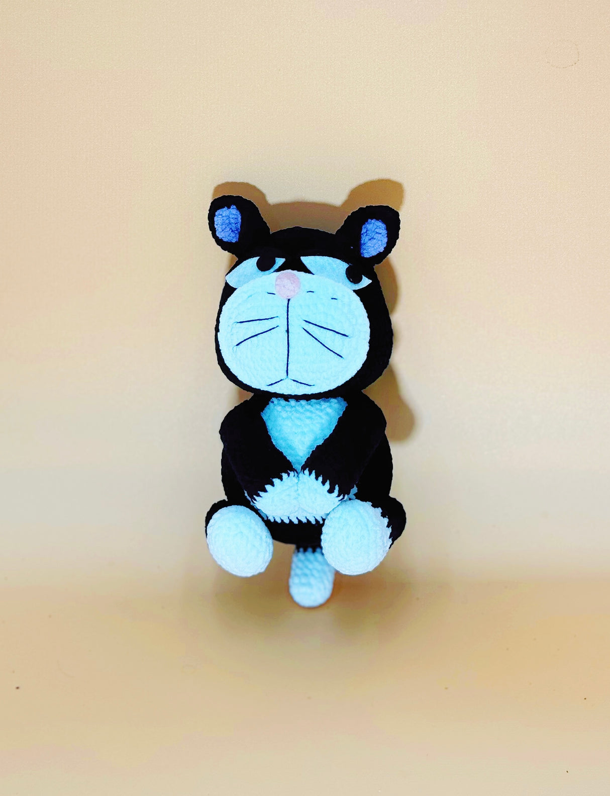 Lucifer Figure | Crochet Flower Pot Home Decor