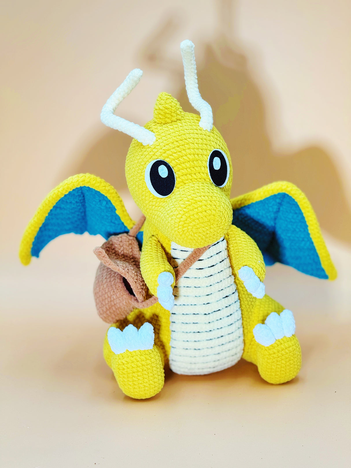 Dragon Night Monster Plushie | Handmade Crochet Plushie Gift