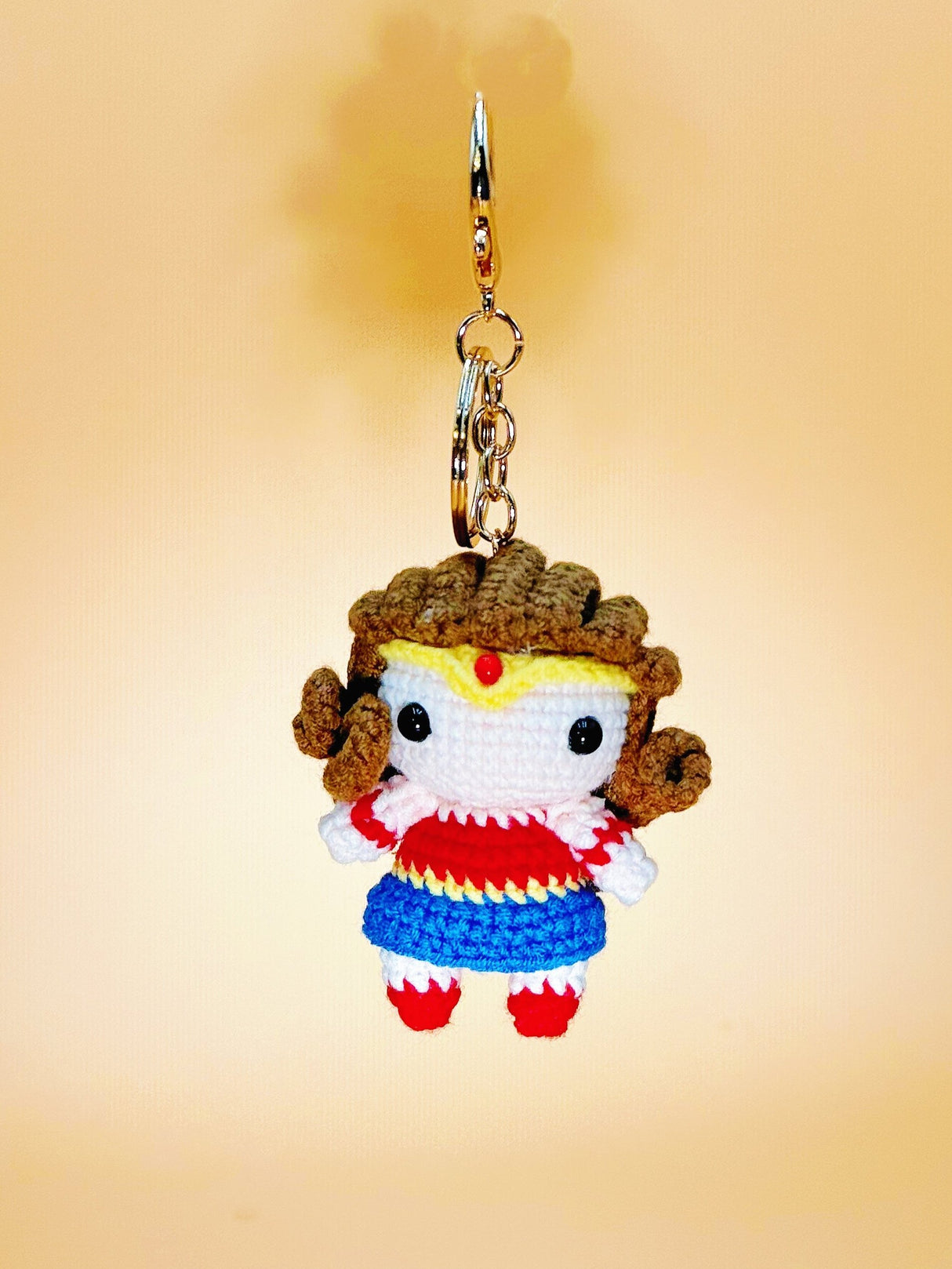 Wonder | Cute Crochet Keychain