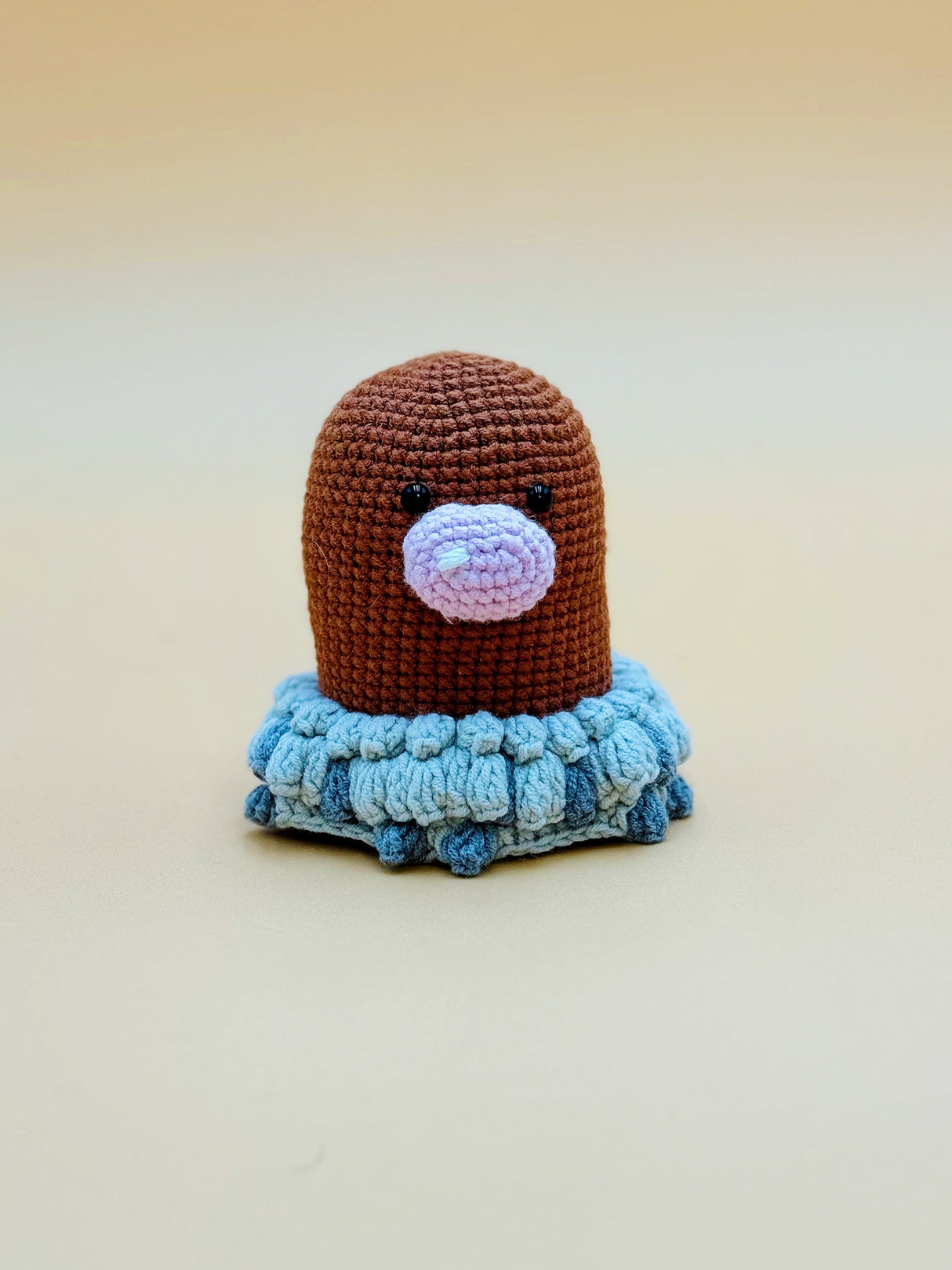Dig Monster Plushie | Handmade Crochet Plushie Gift