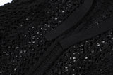 MESH HOODIE (BLACK)