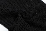 MESH HOODIE (BLACK)
