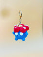 Stinky Flower Monster Keychain | Crochet Keychain Gamer Gift