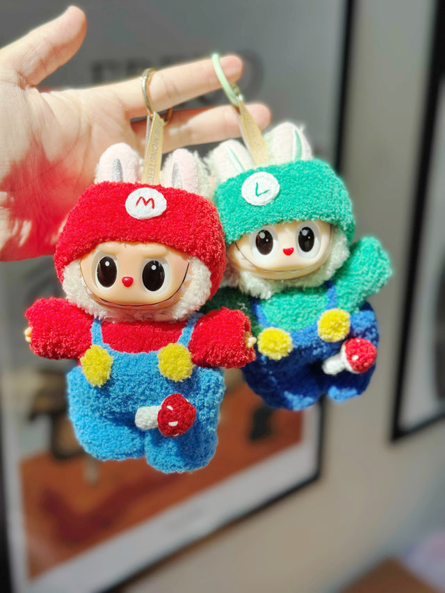Mariao Brother Crochet Clothes | Cute Crochet Keychain