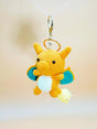 Super Fire Dragon Keychain | Crochet Keychain Gamer Gift