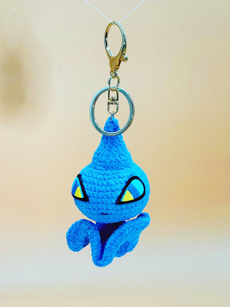 Shuppe Monster Keychain | Crochet Keychain Gamer Gift
