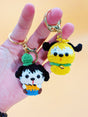 Miniature Characters Keychain | Cute Crochet Keychain
