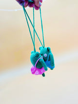 Frog Hanger Crochet Decor