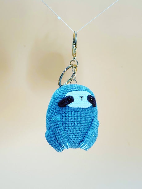Sloth Keychain | Cute Crochet Keychain