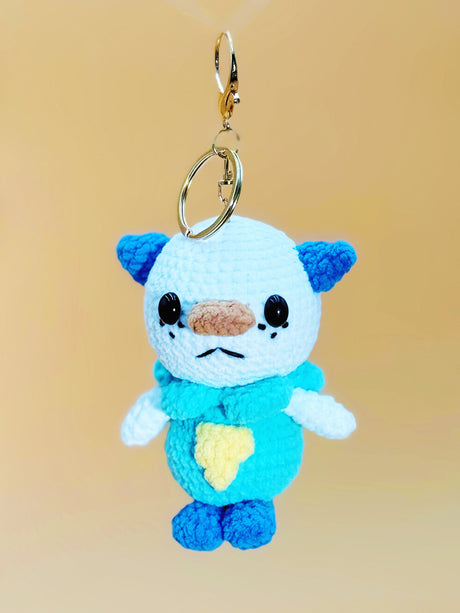 Oshi-tawa Keychain | Crochet Keychain Gamer Gift