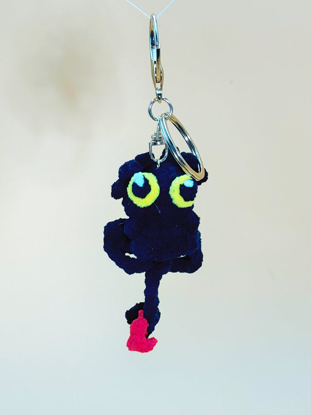 Toothless Keychain | Crochet Keychain Anime Gift