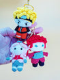 Ninja Inspired Keychain | Crochet Keychain Anime Gift