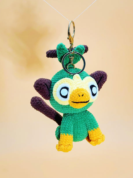 Grookyy Keychain | Crochet Keychain Gamer Gift
