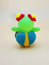 Pretty Flower Monster Crochet Plushie