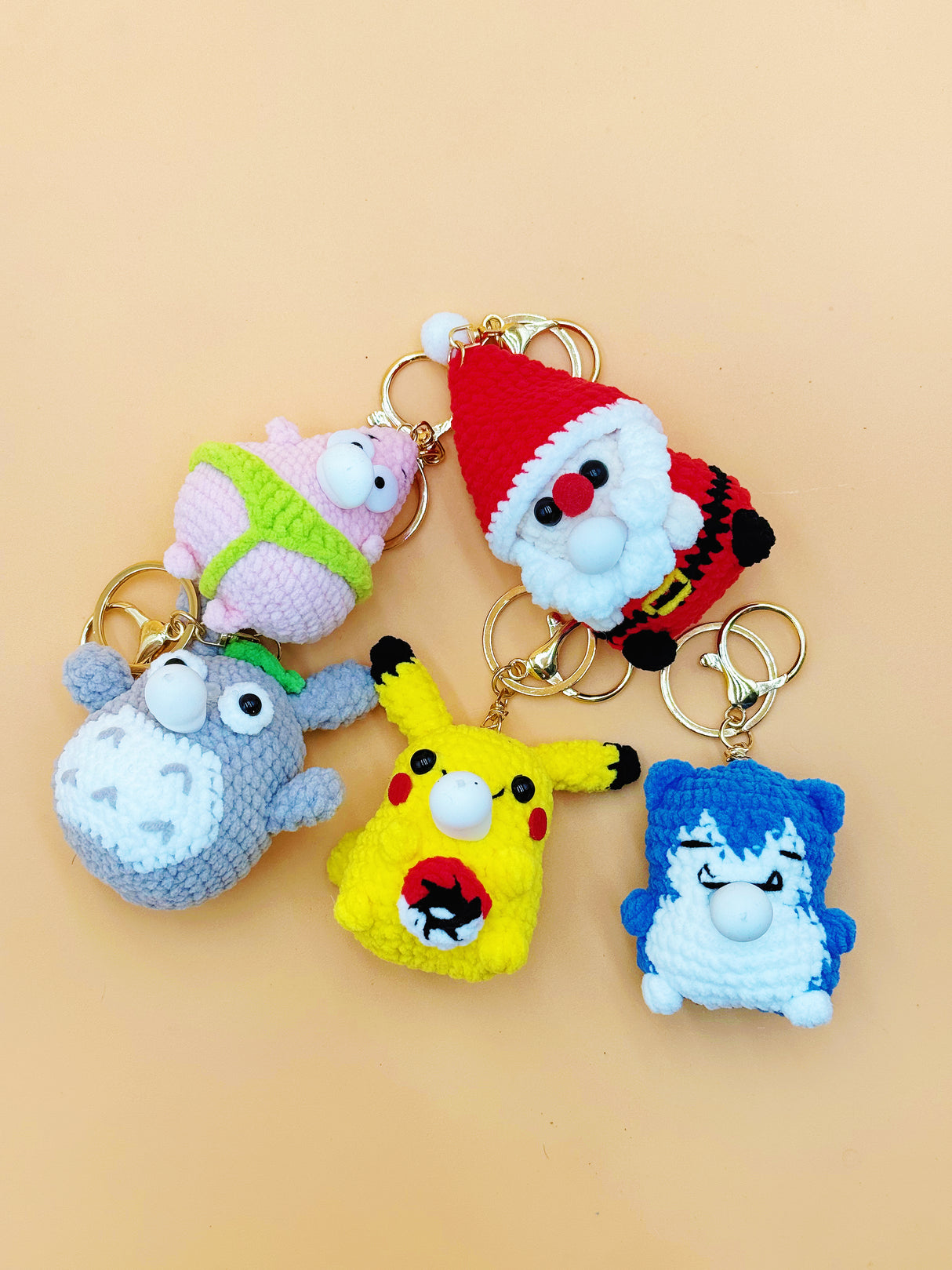 Bubble Series Keychain | Cute Crochet Keychain