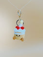Small Birthday Cake Keychain | Cute Crochet Keychain