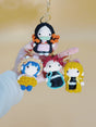 Demon Collection Keychain | Crochet Keychain Anime Gift