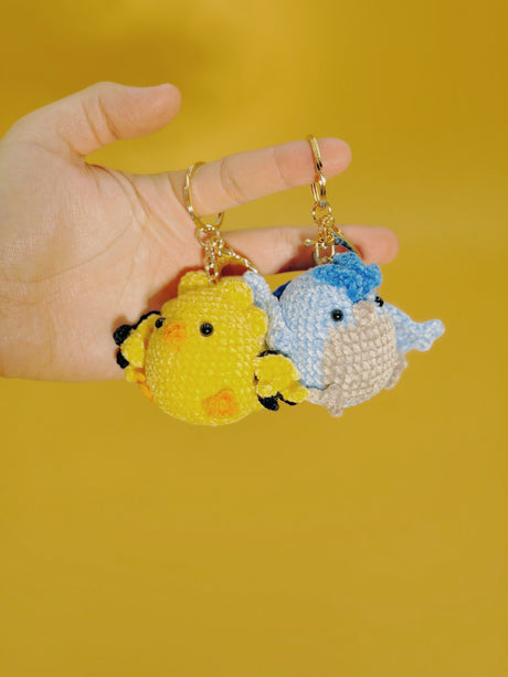 Legend Bird Keychain | Crochet Keychain Gamer Gift