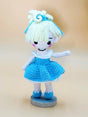 Cinderella Figure | Crochet Flower Pot Home Decor