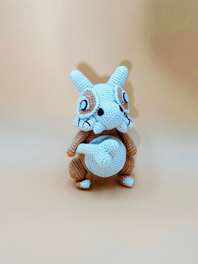 Cute Bone Monster Plushie | Handmade Crochet Plushie Gift