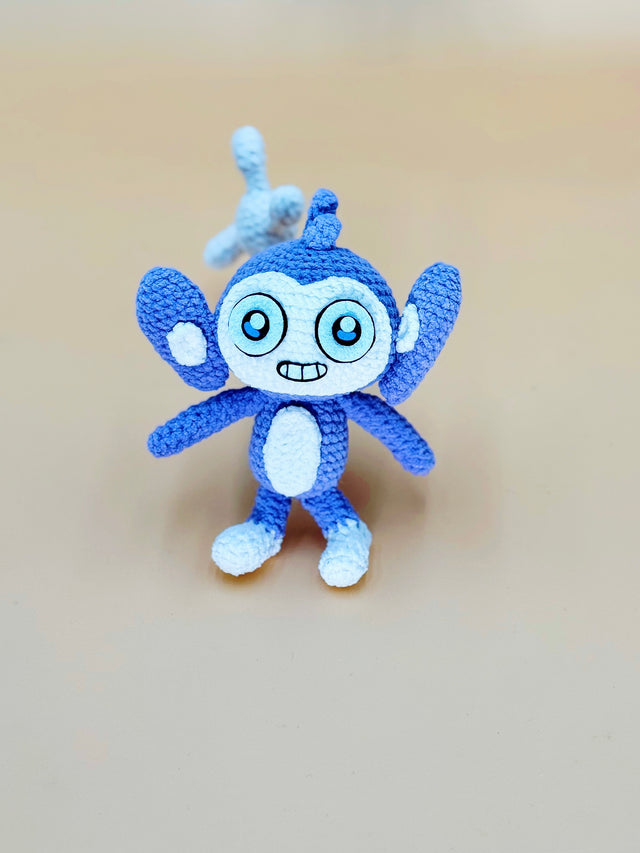 Monkey Monster Plushie | Handmade Crochet Plushie Gift