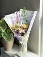 Jumbo Mixed Fresh Lavender Bouquet | Crochet Bouquet & Forever Flowers