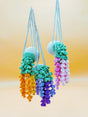 Lavender Basket Hanger (3 Colors) | Cute Crochet Keychain