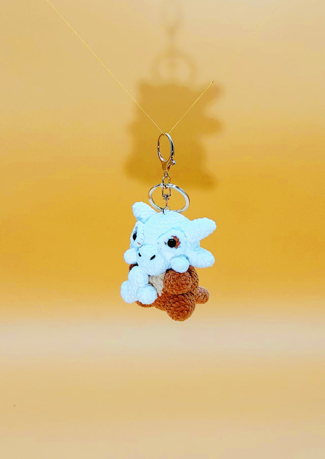 Cubon Keychain | Crochet Keychain Gamer Gift