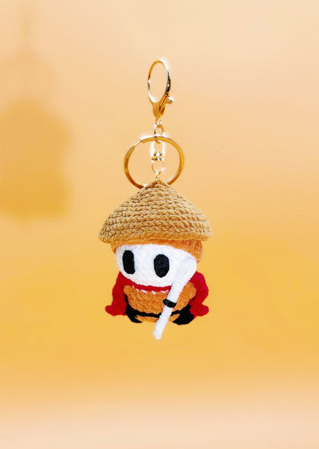 Hollow Knight Keychain | Crochet Keychain Gamer Gift