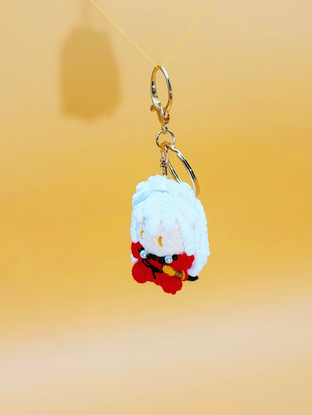 Inuyasha Crochet Keychain