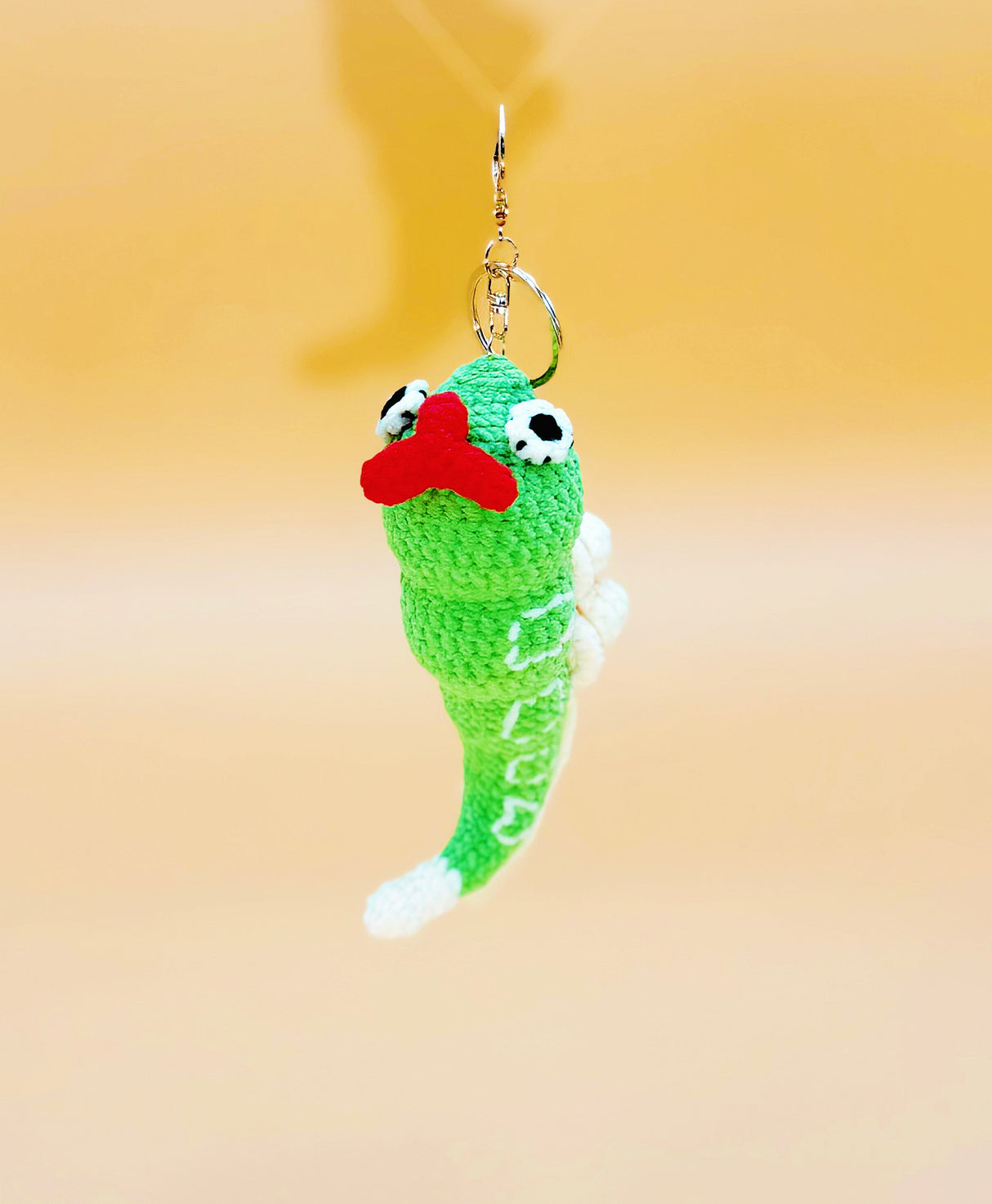 Caterpi Keychain | Crochet Keychain Gamer Gift