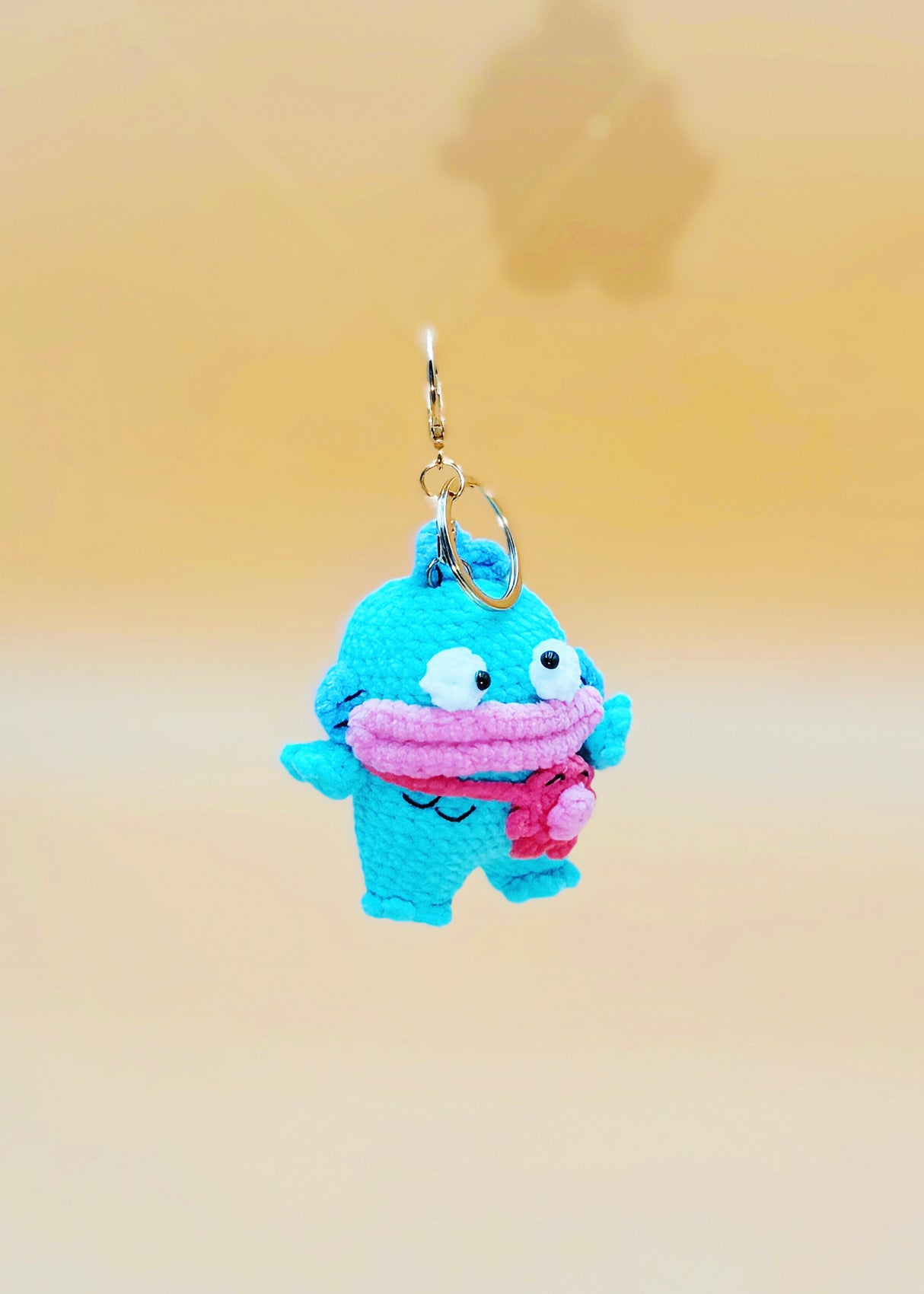 Ugly Fish Keychain | Crochet Keychain Gamer Gift