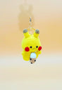 Pika with boba Keychain | Crochet Keychain Gamer Gift