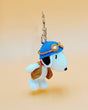 Pilot peanut Keychain | Crochet Keychain Anime Gift