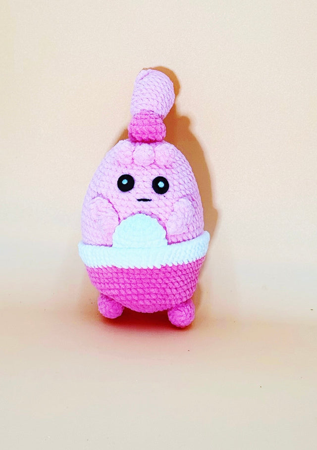 Happy Monster Plushie | Handmade Crochet Plushie Gift