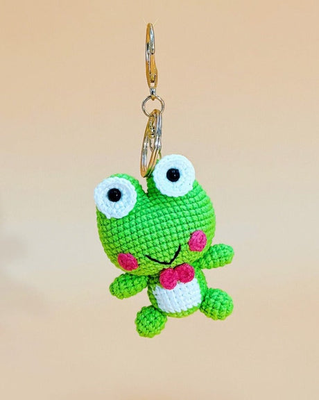 Kero  froggy Keychain | Cute Crochet Keychain