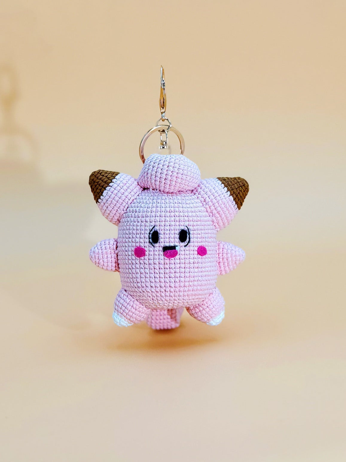 Fairy Monster Keychain | Crochet Keychain Gamer Gift