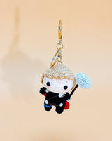 Hero Hammer God | Cute Crochet Keychain