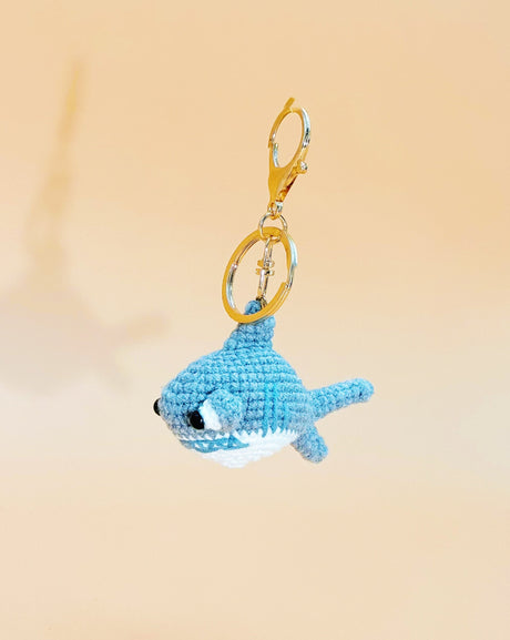 Shark Keychain | Cute Crochet Keychain