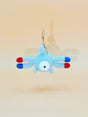 Electron Monster Keychain | Crochet Keychain Gamer Gift