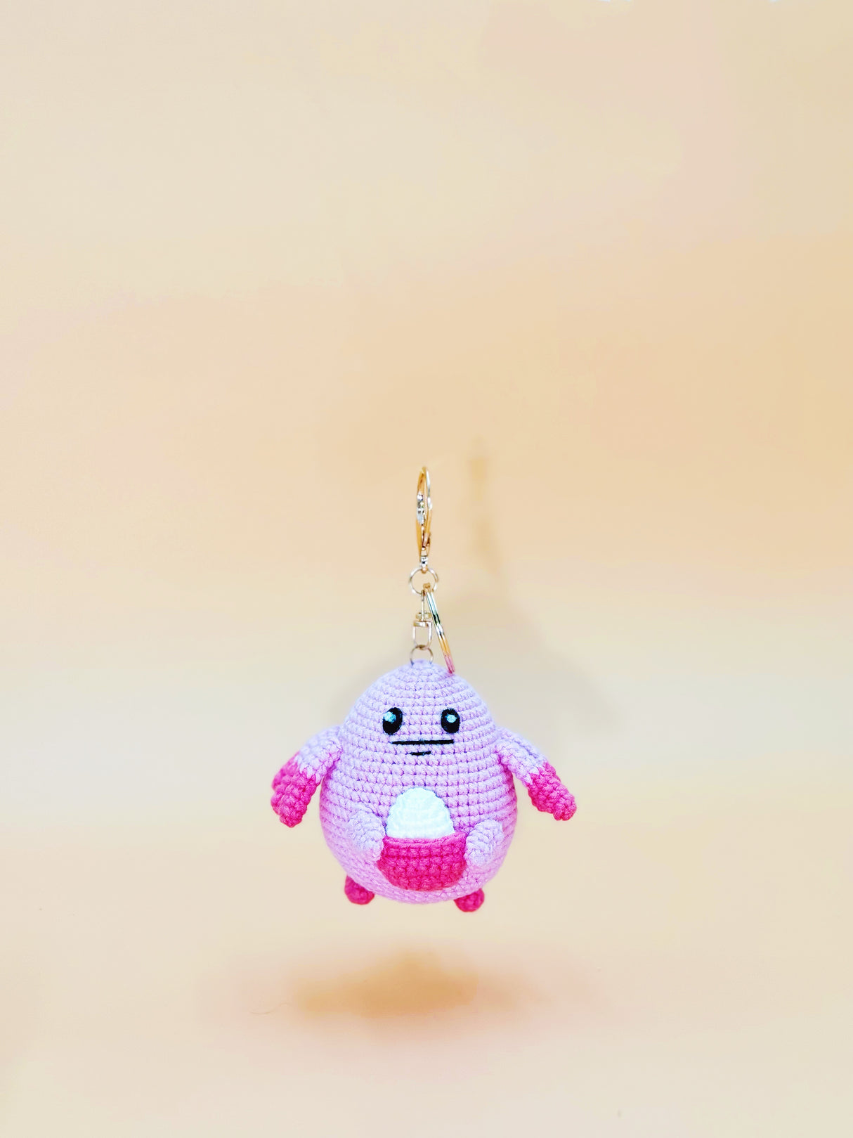 Nurse Monster Keychain | Crochet Keychain Gamer Gift
