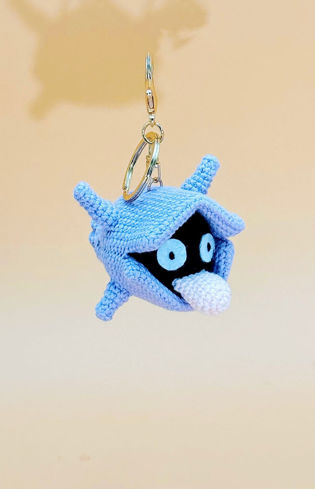 Shell Monster Keychain | Crochet Keychain Gamer Gift