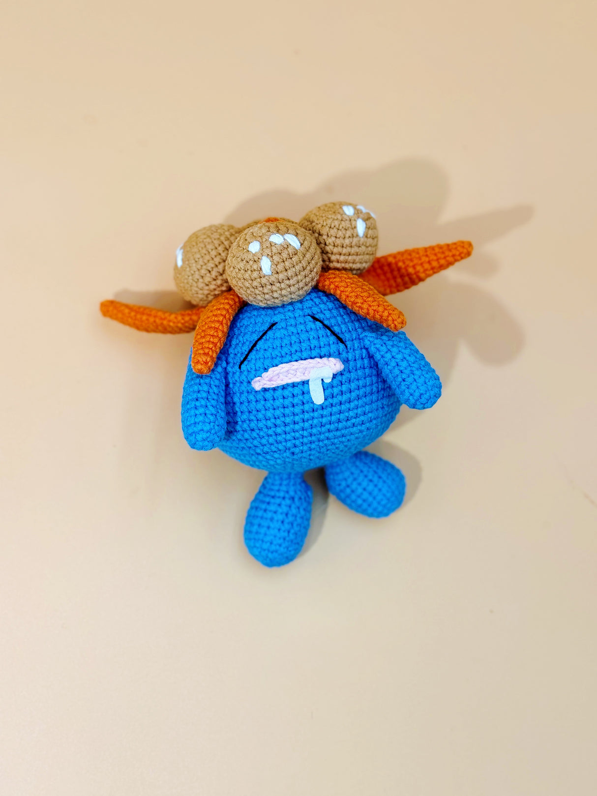 Smelly Flower Monster Plushie | Handmade Crochet Plushie Gift