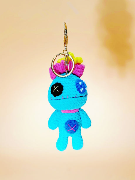 Scrumb | Cute Crochet Keychain