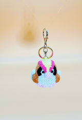 Pigdgy Envolve Monster Keychain | Crochet Keychain Gamer Gift