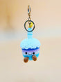 Birthday Cake Keychain | Cute Crochet Keychain